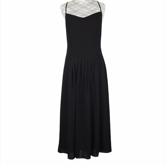 Banana Republic Dresses & Skirts - Banana Republic Black Criss Cross Back Midi Dress